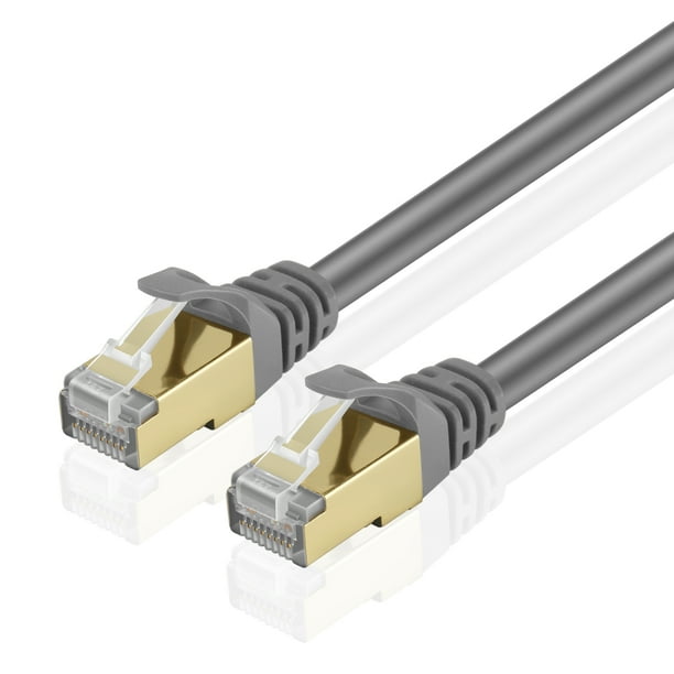 - Professional Gold Plated Snagless RJ45 Connector Computer Networking LAN Wire Cord Plug Premium Shielded Twisted Pair TNP Cat6 Ethernet Patch Cable Purple 3 Feet, 5 Pack - Professional Gold Plated Snagless RJ45 Connector Computer Networking LAN Wire Cord Plug Premium Shielded Twisted Pair TNP Cat6 Ethernet Patch Cable Purple 3 Feet, 5 Pack